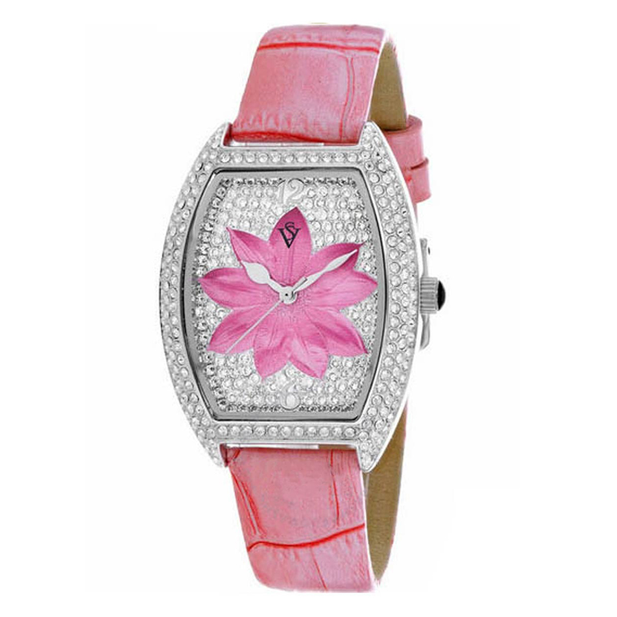 Đồng Hồ Nữ Christian Van Sant Lotus Quartz Ladies Watch CV4852 Màu Hồng - Duy Hoang
