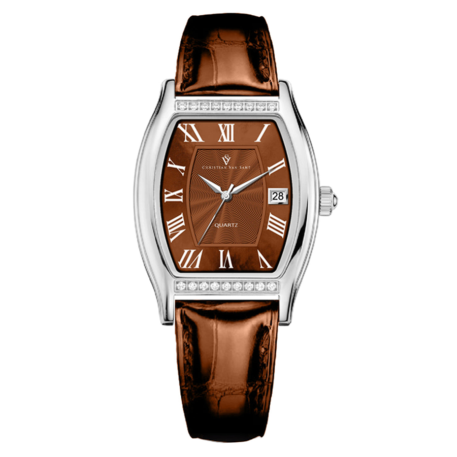 Đồng Hồ Nữ Christian Van Sant Women's Gemma Brown Dial Watch CV2444 Màu Nâu - Duy Hoang
