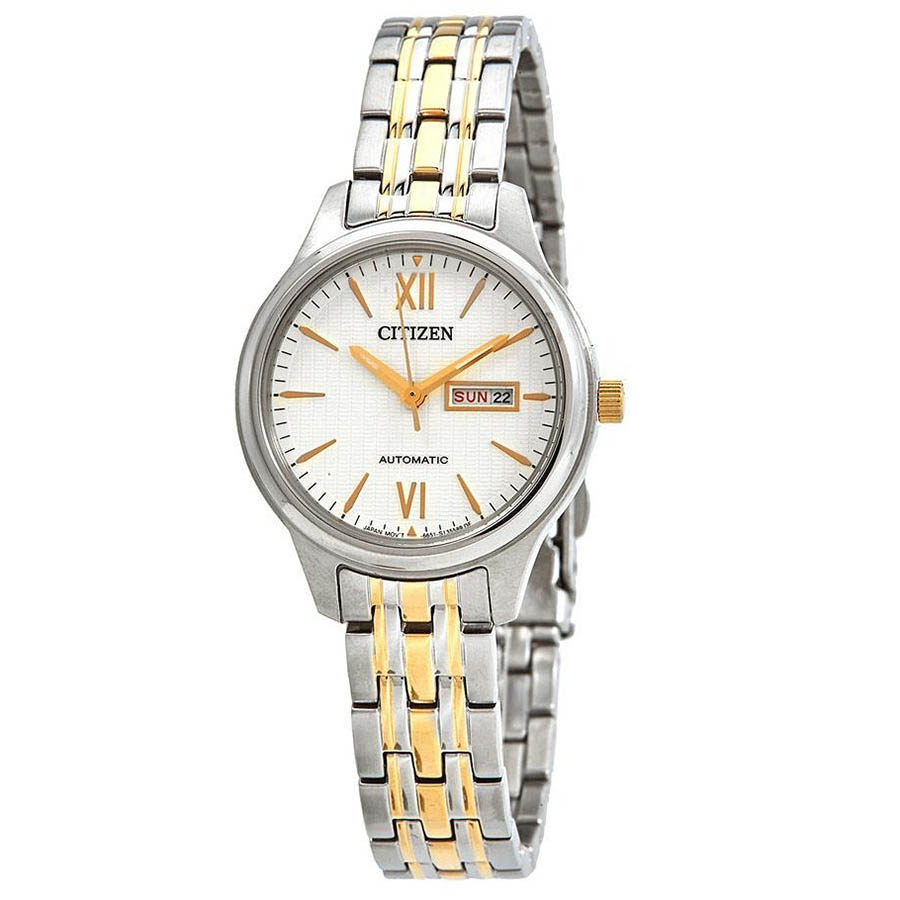 Đồng Hồ Nữ Citizen Automatic PD7134-51A Màu Bạc Vàng - Duy Hoang