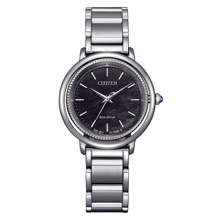 Đồng Hồ Nữ Citizen Eco-Drive EM1100-84H Màu Bạc Đen - Duy Hoang