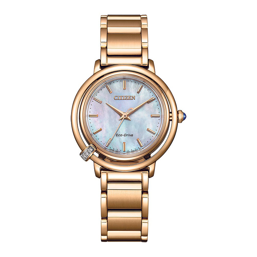 Đồng Hồ Nữ Citizen Eco-Drive Watch EM1093-61D Màu Vàng Hồng - Duy Hoang