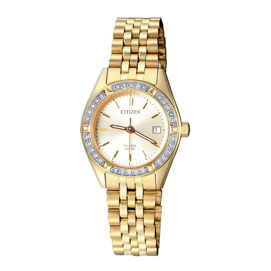 Đồng Hồ Nữ Citizen Gold Tone EU6062-50P Màu Vàng Gold - Duy Hoang