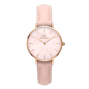 Đồng Hồ Nữ Daniel Wellington Petite Rouge Pink MoP Rose Gold DW00100514 Màu Hồng - Duy Hoang