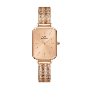 Đồng Hồ Nữ Daniel Wellington Quadro Pressed Unitone DW00100484 Màu Vàng Hồng - Duy Hoang
