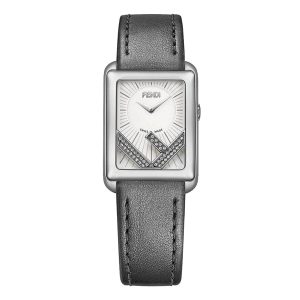 Đồng Hồ Nữ Fendi Diamond Lady Watch Màu Đen Bạc - Duy Hoang