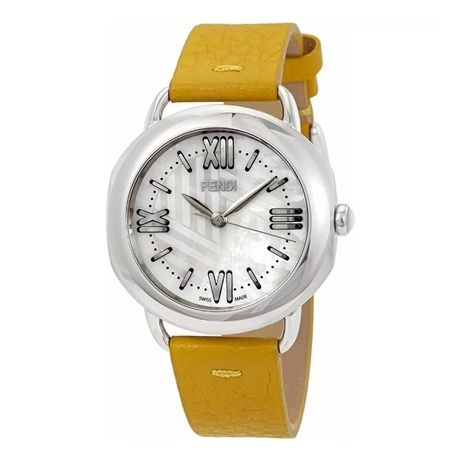 Đồng Hồ Nữ Fendi Selleria Watch Case 36mm F8020345H0LL2-YL Màu Vàng Bạc - Duy Hoang