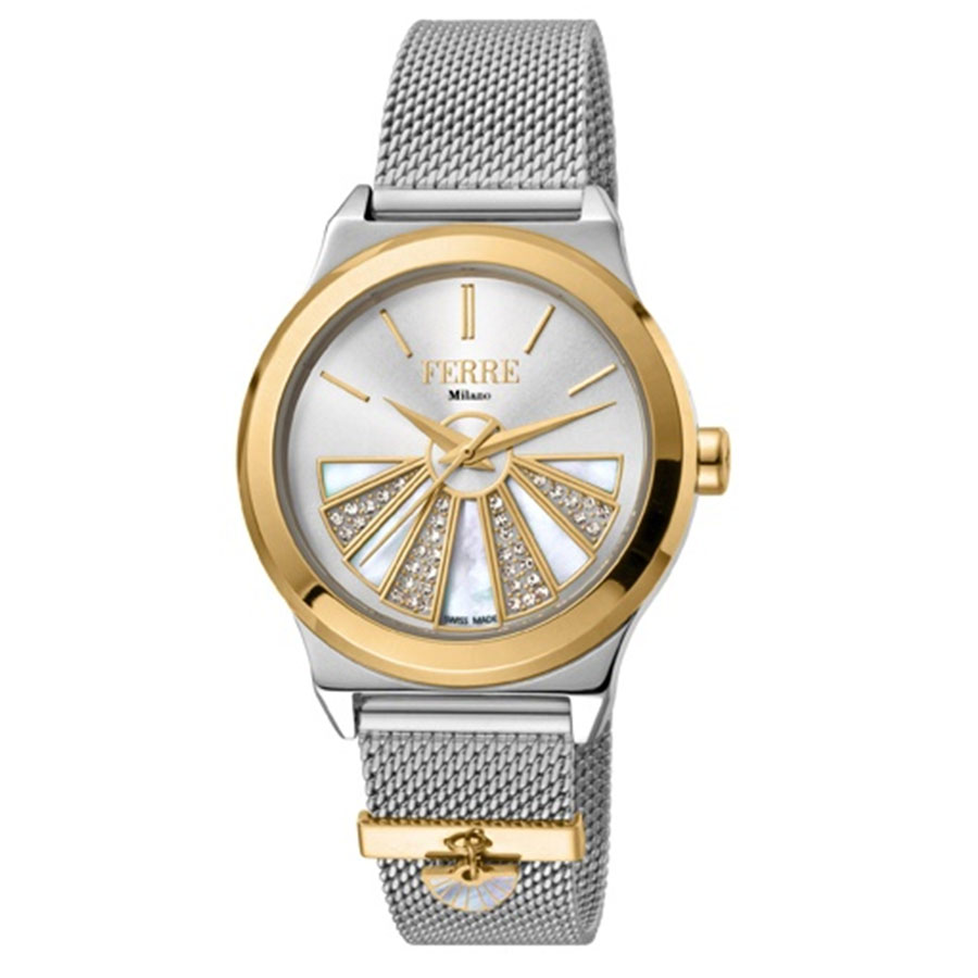 Đồng Hồ Nữ Ferre Milano Stainless Steel Ladies Watch Màu Bạc - Duy Hoang