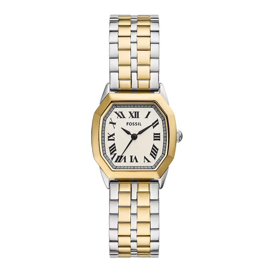 Đồng Hồ Nữ Fossil Harlow Two-Tone Stainless Steel Watch ES5362 Màu Demi (Vàng Gold- Bạc) - Duy Hoang