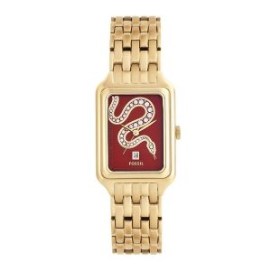 Đồng Hồ Nữ Fossil Raquel Gold Tone Analogue Watch ES5379 Màu Vàng Gold - Duy Hoang