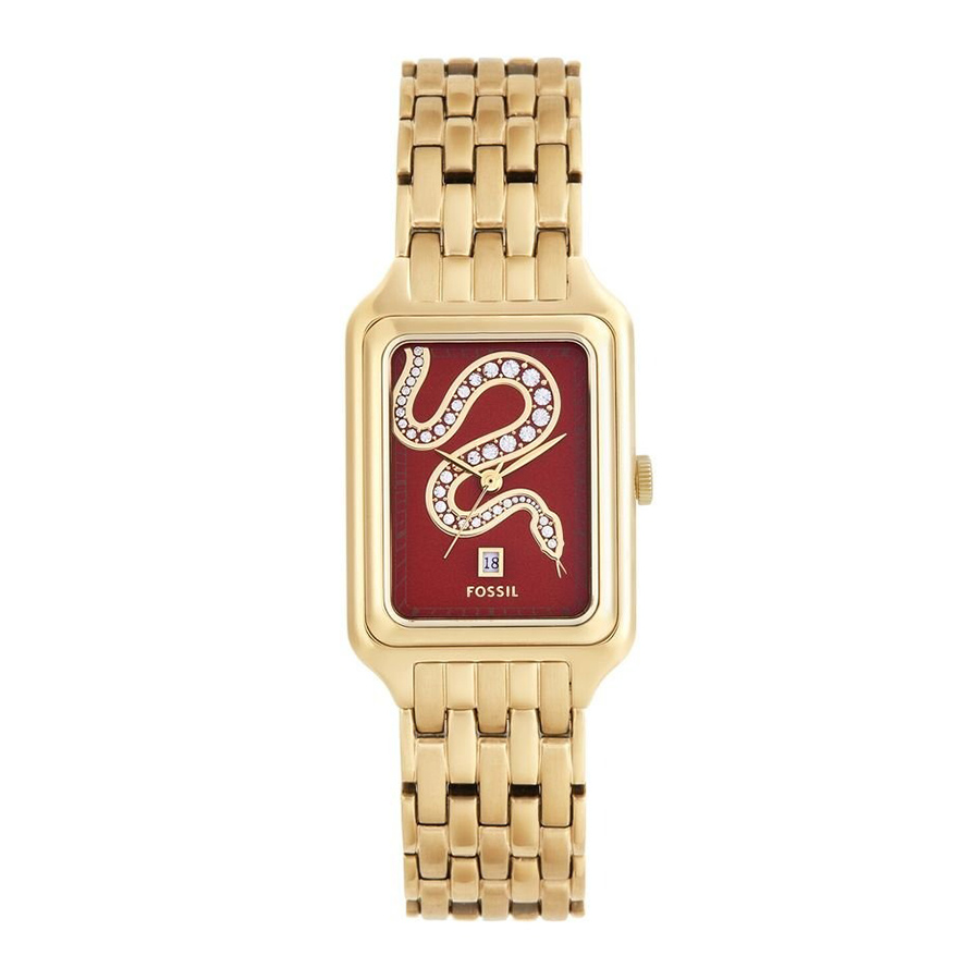 Đồng Hồ Nữ Fossil Raquel Gold Tone Analogue Watch ES5379 Màu Vàng Gold - Duy Hoang
