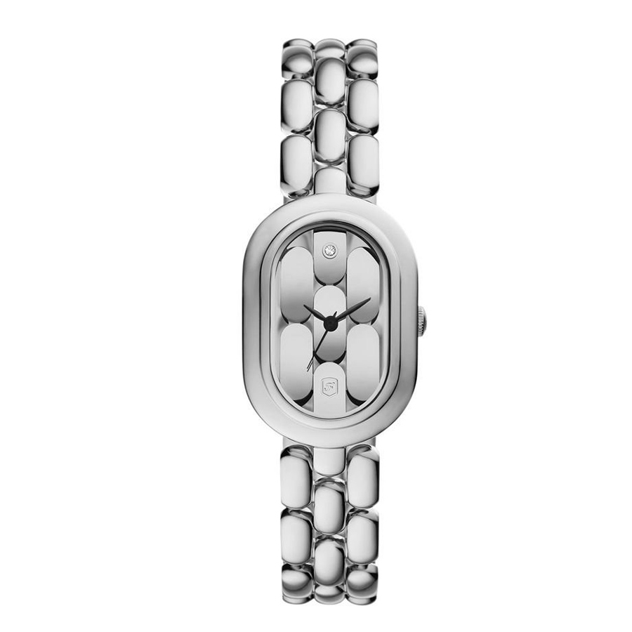 Đồng Hồ Nữ Fossil Sloan Three-Hand Stainless Steel Watch ES5381 Màu Bạc - Duy Hoang