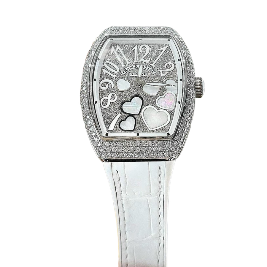 Đồng Hồ Nữ Franck Muller V32 Vanguard Lady Heart Màu Trắng - Duy Hoang