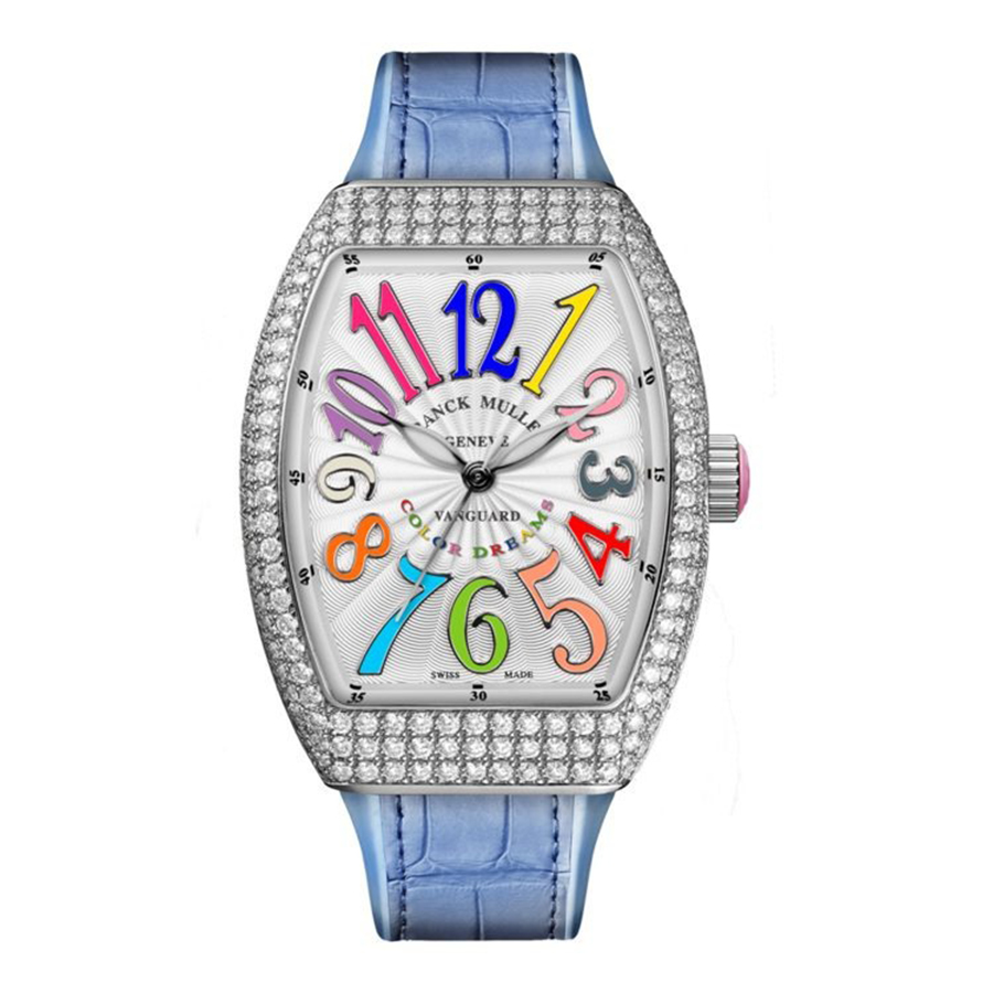 Đồng Hồ Nữ Franck Muller Vanguard V 32 SC AT FO COL DRM D (RS) Màu Xanh Nhạt - Duy Hoang