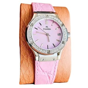 Đồng Hồ Nữ FL Franklin Silver Hublot 35mm Pink Màu Hồng - Duy Hoang