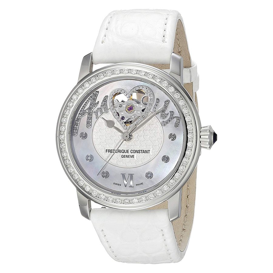 Đồng Hồ Nữ Frederique Constant Amour Heart Beat Limited FC-310SQ2PD6 Màu Trắng - Duy Hoang
