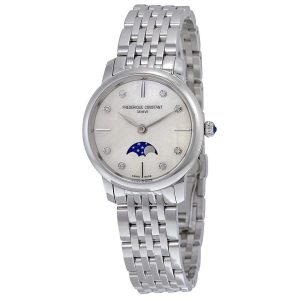 Đồng Hồ Nữ Frederique Constant FC-206MPWD1S6B Màu Bạc - Duy Hoang