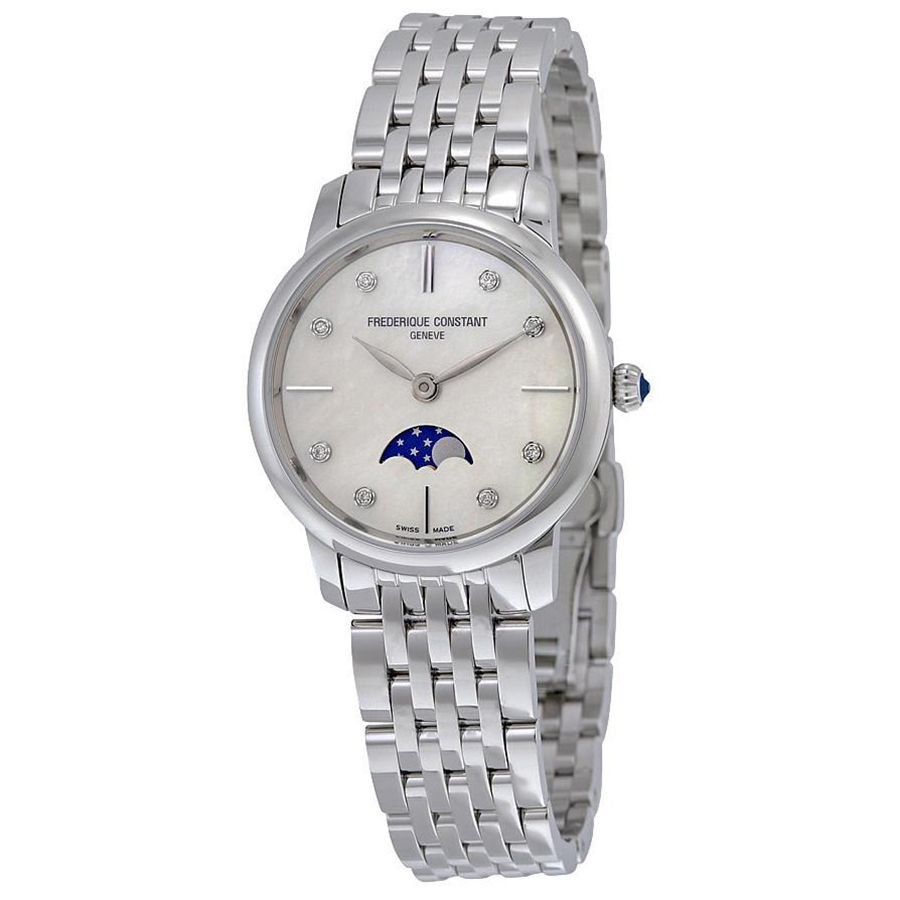 Đồng Hồ Nữ Frederique Constant FC-206MPWD1S6B Màu Bạc - Duy Hoang