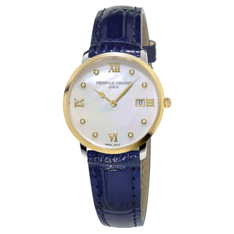 Đồng Hồ Nữ Frederique Constant FC-220MPWD3S3 Màu Xanh Trắng - Duy Hoang