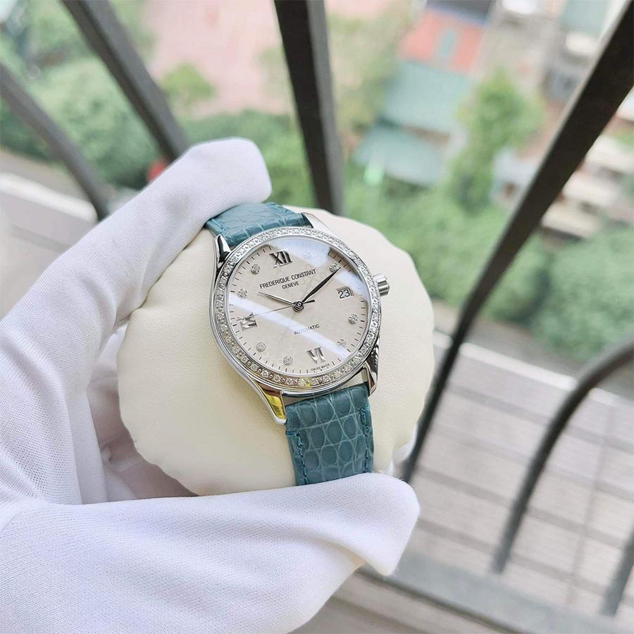 Đồng Hồ Nữ Frederique Constant FC-303LGD3BD6 (FC303LGD3BD6) Màu Xanh Bạc - Duy Hoang