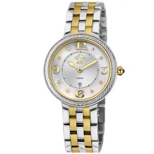 Đồng Hồ Nữ Gevril Verona Diamond 12903B Màu Bạc Vàng - Duy Hoang