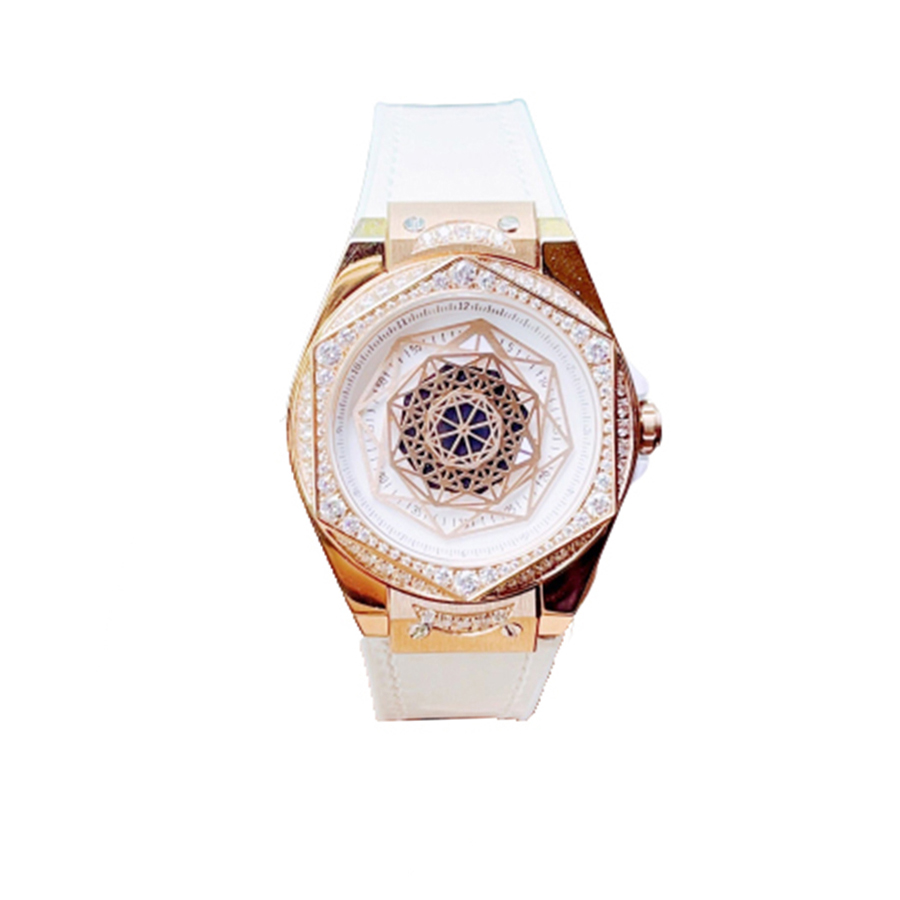Đồng Hồ Nữ Hanboro Case 36mm Màu Trắng - Duy Hoang