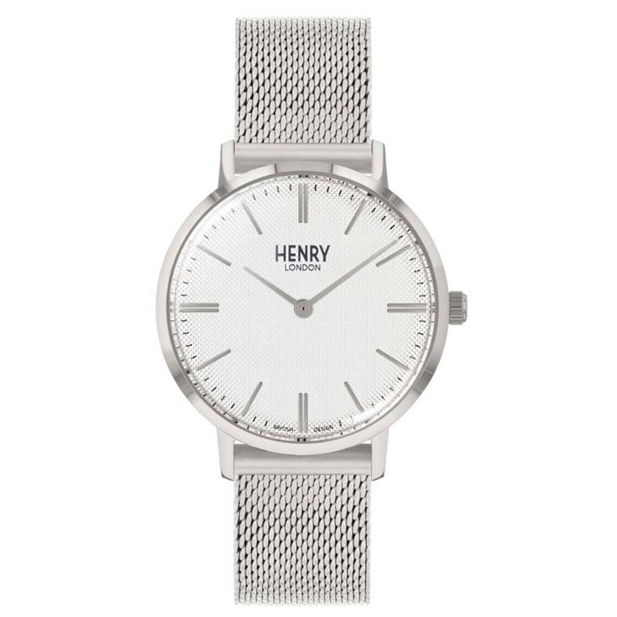 Đồng Hồ Nữ Henry London HL34-M-0375 Màu Bạc - Duy Hoang