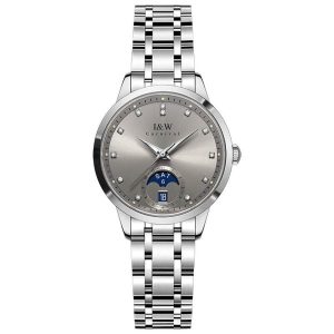 Đồng Hồ Nữ I&W Carnival IW625L-DT – Automatic (IW625L11) Màu Xám Bạc - Duy Hoang