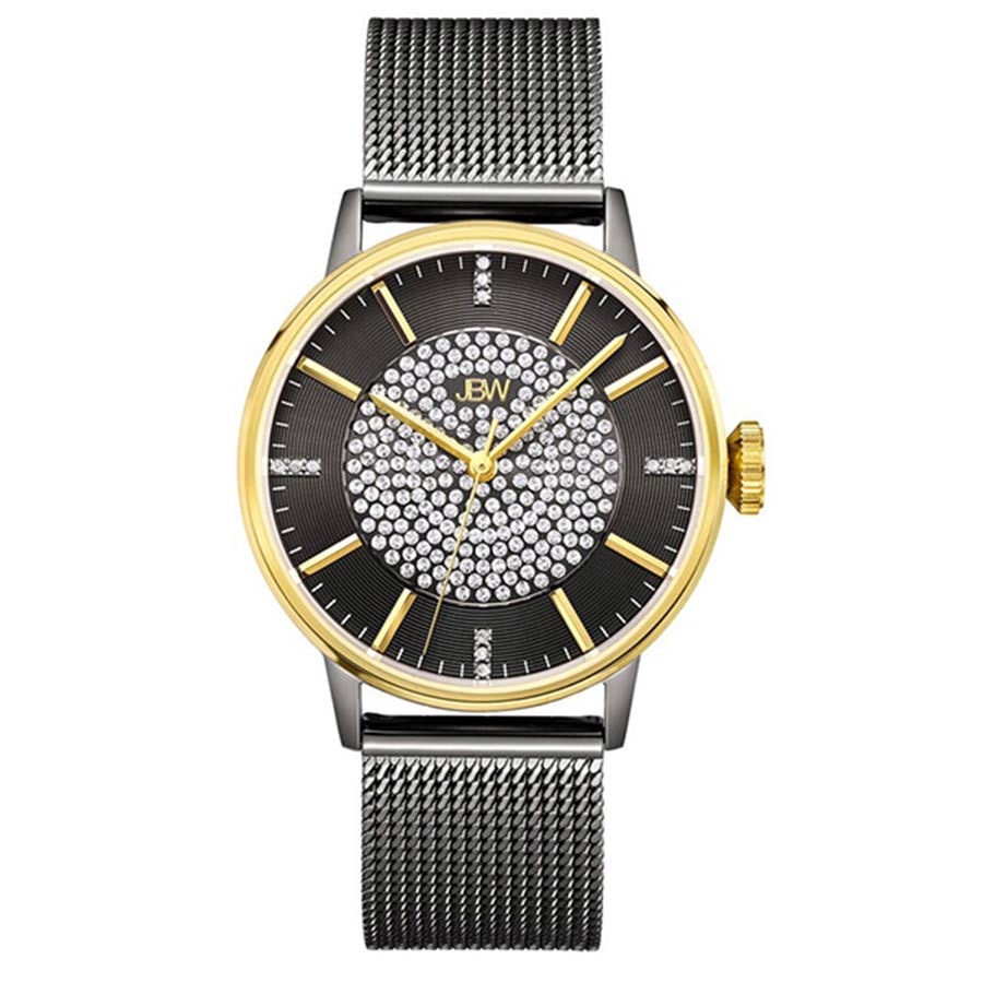 Đồng Hồ Nữ JBW J6339D Belle Ladies Quartz Watch Màu Xám Vàng - Duy Hoang