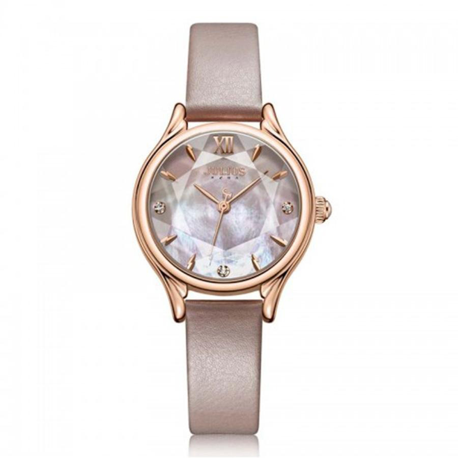 Đồng Hồ Nữ Julius JA-1154C Màu Da - Duy Hoang