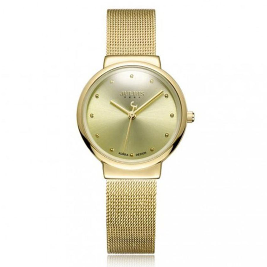 Đồng Hồ Nữ Julius JA-426 JU1052 Màu Vàng Gold - Duy Hoang