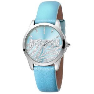 Đồng Hồ Nữ Just Cavalli 32mm JC1L010L0425 Màu Xanh Blue - Duy Hoang