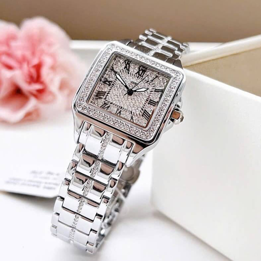 Đồng Hồ Nữ Kemil K&M Watch KM3110 Màu Bạc - Duy Hoang