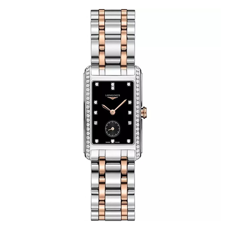 Đồng Hồ Nữ Longines L5.512.5.59.7 Dolce Vita Quartz Màu Bạc Đen - Duy Hoang