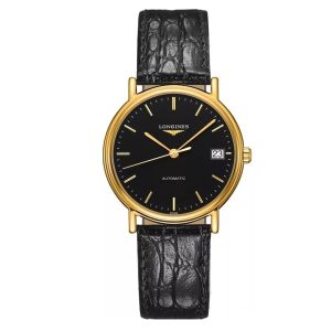 Đồng Hồ Nữ Longines Presence Automatic L4.821.2.52.2 Màu Đen Vàng - Duy Hoang