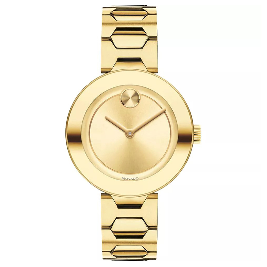 Đồng Hồ Nữ Movado Quartz Bold 3600382 Màu Vàng - Duy Hoang