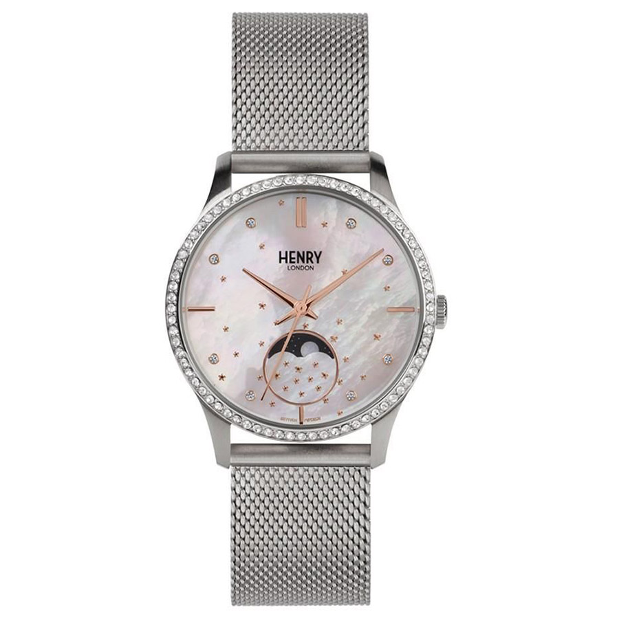 Đồng Hồ Unisex Henry London HL35-LM-0329 Màu Bạc - Duy Hoang