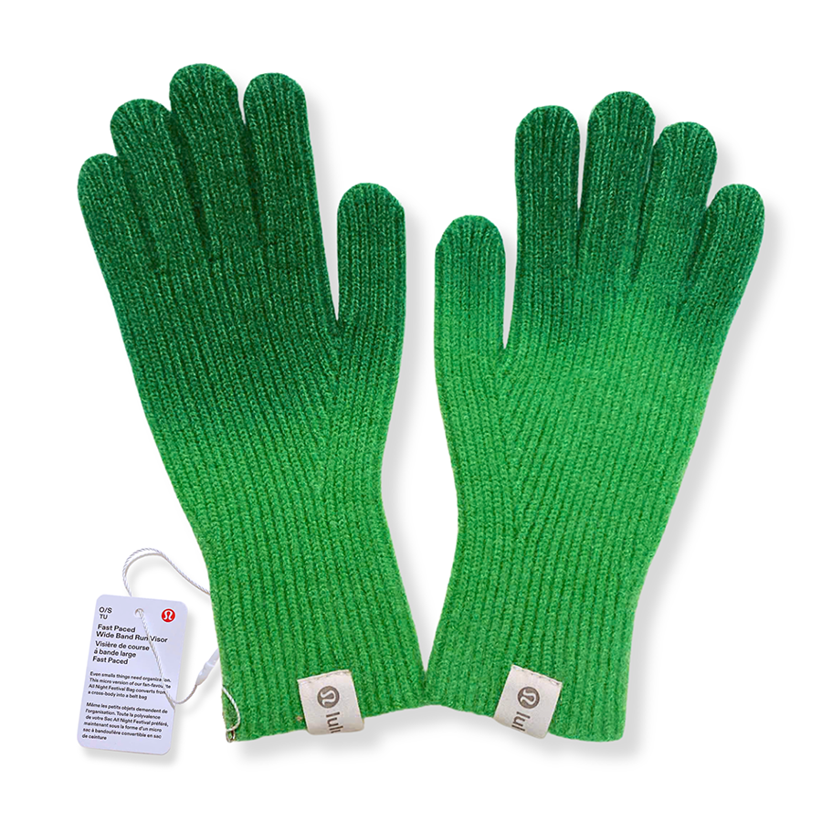 Găng Tay Unisex Lululemon Emerald Green Gradient Màu Xanh Green - Duy Hoang