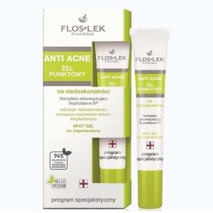 Gel Chấm Mụn Ngăn Ngừa Mụn Trứng Cá Floslek Anti Acne Spot Gel For Imperfections 20ml - Duy Hoang
