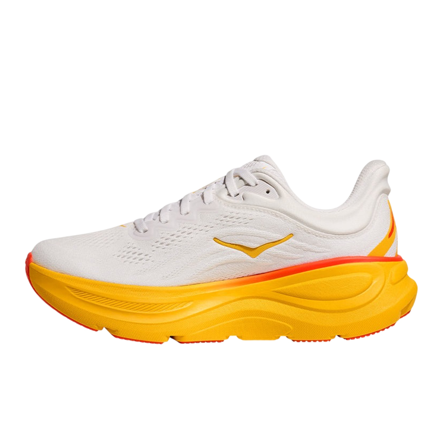 Giày Chạy Bộ Nữ Hoka Bondi 9 1162012-FNF Màu Trắng Vàng Size 6US - Duy Hoang