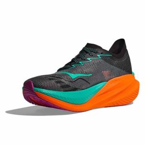 Giày Chạy Bộ Nữ Hoka Mach X 2 Wide 1162410-BCQ Màu Đen Cam Size 9US - Duy Hoang