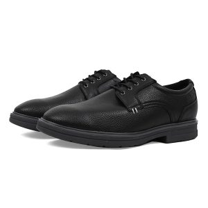 Giày Da Nam Clarks Causual Wear Rendal Plan Calfskin 261453467BK Black Màu Đen Size 42.5 - Duy Hoang
