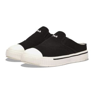Giày Fila Unisex Court Lite Mule V2 1TM01989F-001 Màu Đen Trắng - Duy Hoang
