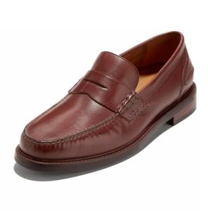 Giày Lười Nam Cole Haan American Classics Pinch Penny Loafer C38554 Màu Nâu Size 40 - Duy Hoang