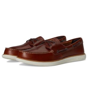 Giày Lười Nam Cole Haan GCC Boat C40390-405 Màu Nâu Size 40.5 - Duy Hoang