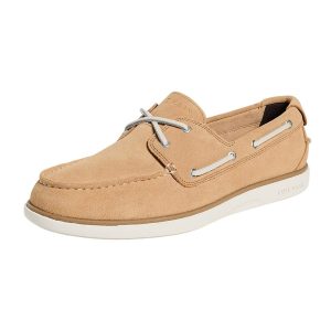 Giày Lười Nam Cole Haan GP Windward Boat C40594-410 Màu Nâu Nhạt Size 41 - Duy Hoang