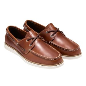 Giày Lười Nam Cole Haan GP Windward Boat C38876 Màu Nâu Size 42 - Duy Hoang