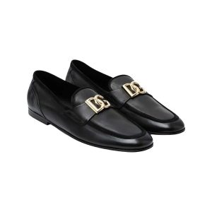 Áo Polo Nam Dolce & Gabbana D&G DG Logo Textured Silk Màu Đen Size 46 - Duy Hoang