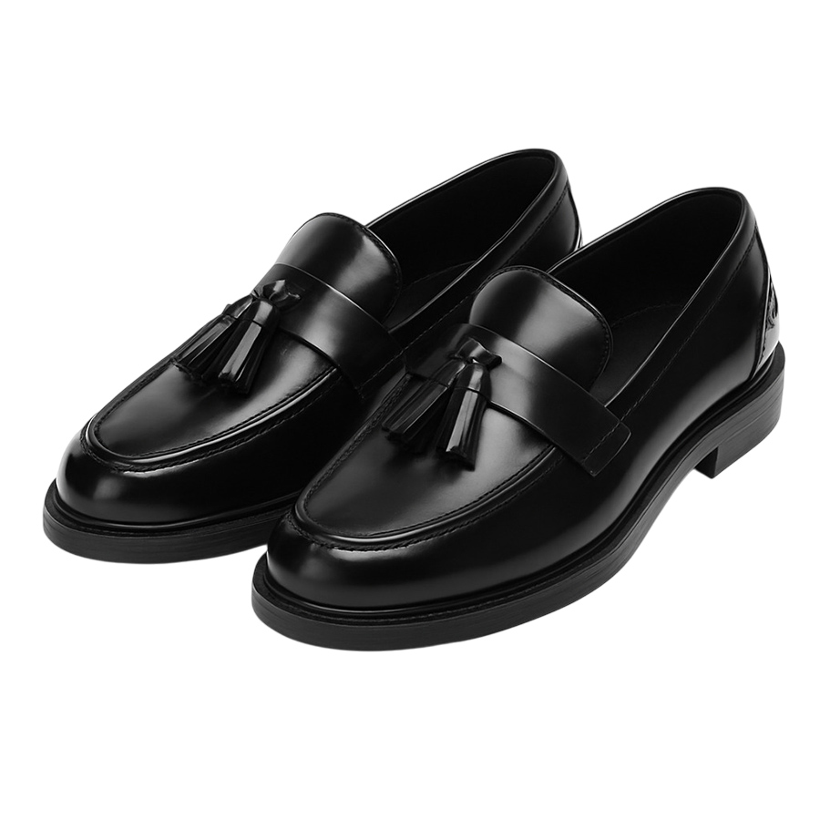Giày Lười Nam Duca Di Morrone ASCANIO_PELLE_NERO Màu Đen Size 40 - Duy Hoang