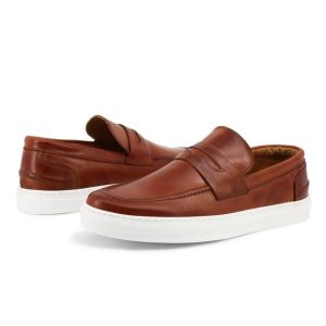 Giày Lười Nam Duca Di Morrone ENEA-PELLE_MARRONE Màu Nâu Size 42 - Duy Hoang