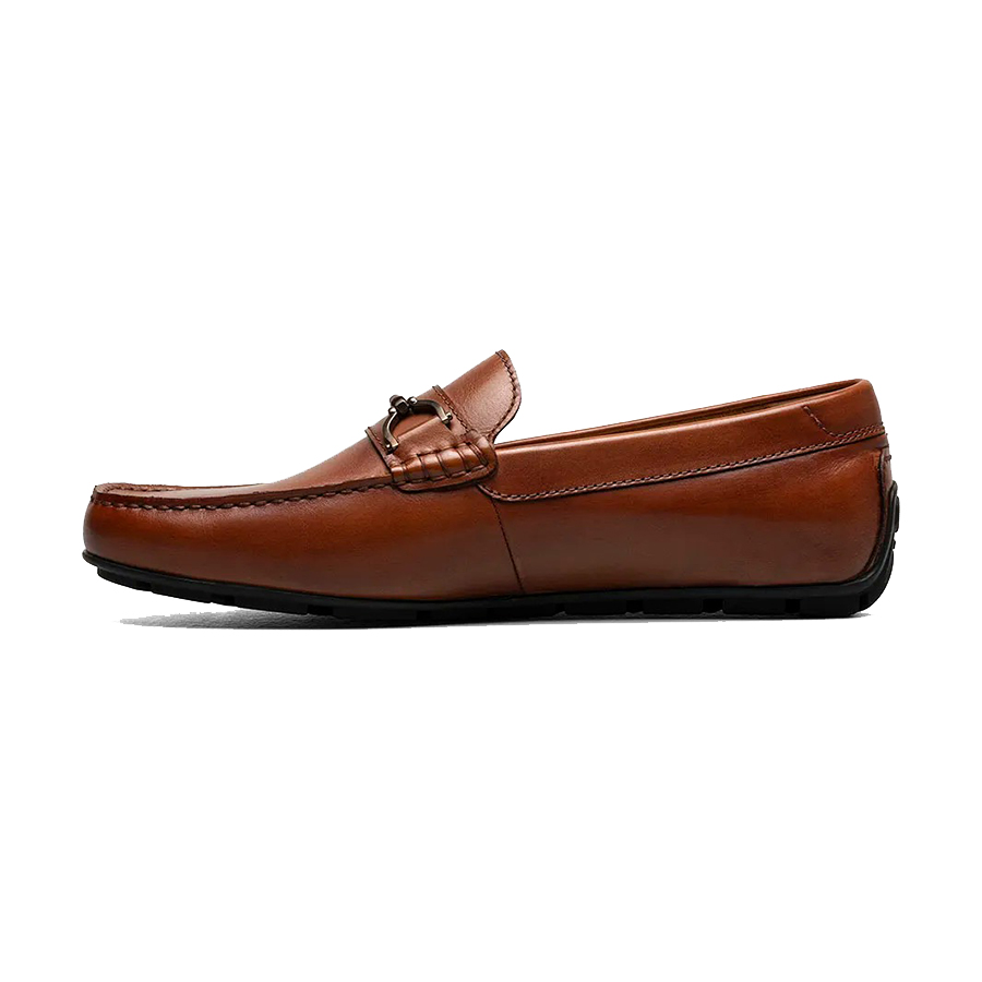 Giày Lười Nam Florsheim Men's Motor Cognac Moc Toe Bit Driver Loafers- 13410 Màu Nâu Size 43 - Duy Hoang